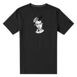 Мужская футболка премиум XXXTentacion Monochrome Art - PrintSalon