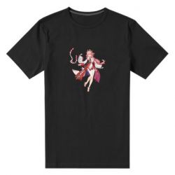 Чоловіча преміум футболка Яэ Мико арт - PrintSalon