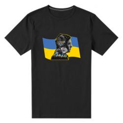Мужская стрейчевая футболка Зеленский Президент Арт - PrintSalon