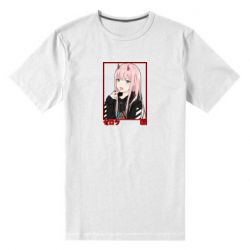 Чоловіча преміум футболка Zero Two Modern Style