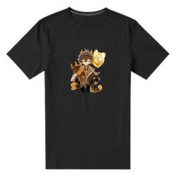 Мужская футболка премиум Zhongli with baloon - PrintSalon