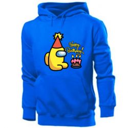 Чоловічі худі Among Us Happy Birthday - PrintSalon