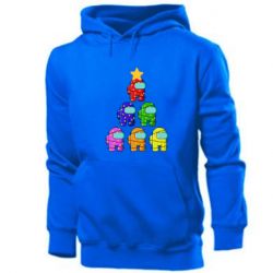 Чоловічі худі Christmas Tree Among Us - PrintSalon