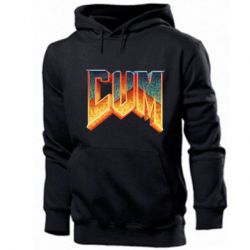 Мужское худи Cum Doom logo - PrintSalon
