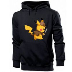 Мужское худи Cute Detective Pikachu - PrintSalon