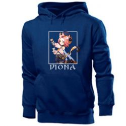 Мужское худи Diona Genshin Impact - PrintSalon