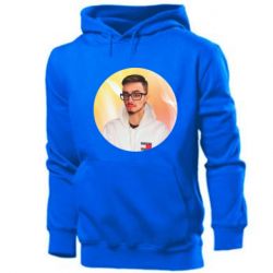 Мужское худи Edison Portrait - PrintSalon