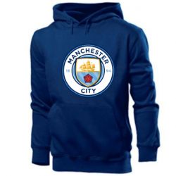 Мужское худи FC Manchester City Logo - PrintSalon