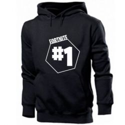 Мужское худи Fortnight number 1 - PrintSalon
