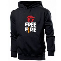 Чоловічі худі Garena and Free Fire logo - PrintSalon
