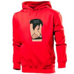 Мужское худи Gentleman Is Simply A Patient Wolf - PrintSalon