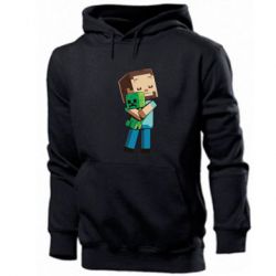 Чоловічі худі Heroes from Minecraft - PrintSalon