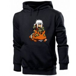 Чоловічі худі Jiraiya and Gamabunta - PrintSalon