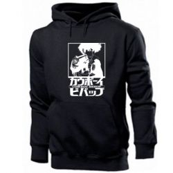 Мужское худи Ковбой Бибоп с ружьем - PrintSalon