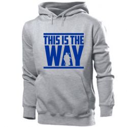 Чоловічі худі Mandalorian This Is The Way - PrintSalon