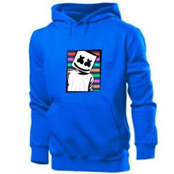 Мужское худи Marshmello Colorful Portrait - PrintSalon