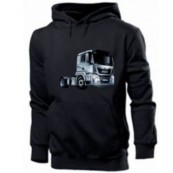 Мужское худи MEN truck - PrintSalon