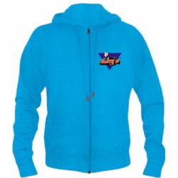 Мужское худи на молнии A4 Lamba - PrintSalon