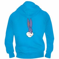 Мужское худи на молнии Bugs Bunny Meme Face - PrintSalon