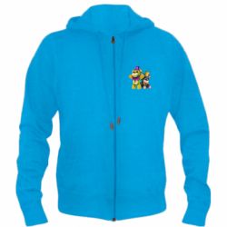 Чоловічі худі на блискавці Cute Freddy - PrintSalon