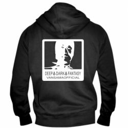 Мужское худи на молнии DEEP DARK FANTASY - PrintSalon