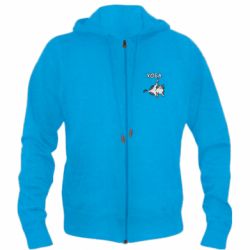 Мужское худи на молнии Хоба - PrintSalon