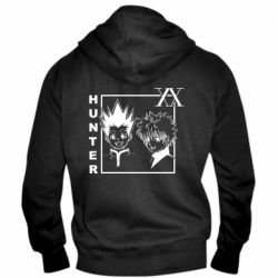 Мужское худи на молнии Hunter x Hunter XX - PrintSalon