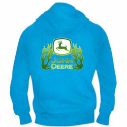 Мужское худи на молнии John Deer Art