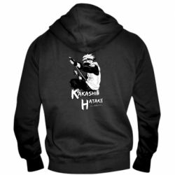 Мужское худи на молнии Kakashi Hatake art - PrintSalon