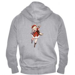 Мужское худи на молнии Klee Genshin Impact - PrintSalon