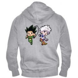 Мужское худи на молнии Little Hunter x Hunter - PrintSalon
