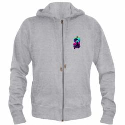 Чоловічі худі на блискавці Might Guy - PrintSalon