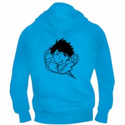 Мужское худи на молнии Ойкава Тоору - PrintSalon