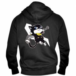 Мужское худи на молнии Persona 5 Morgana - PrintSalon
