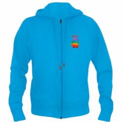 Чоловічі худі на блискавці Pop It Among Us - PrintSalon