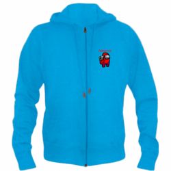 Чоловічі худі на блискавці Red Impostor - PrintSalon