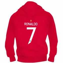 Мужское худи на молнии Ronaldo Manchester United