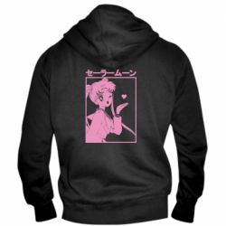 Мужское худи на молнии Сейлормун - PrintSalon