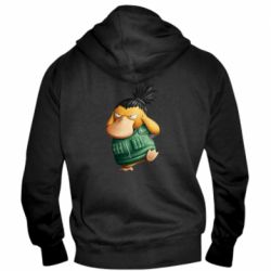 Мужское худи на молнии Shikamaru Psyduck - PrintSalon