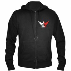 Мужское худи на молнии Standoff Brilliant - PrintSalon