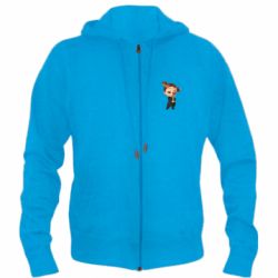 Мужское худи на молнии The Boss Baby 2 Girl - PrintSalon