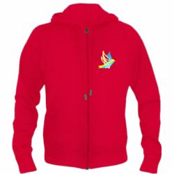 Чоловіча толстовка на блискавці Україна Ластівка - PrintSalon