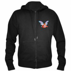 Мужское худи на молнии Winx Bloom Believix - PrintSalon