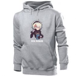 Чоловічі худі Nier. Fuck Mankind - PrintSalon