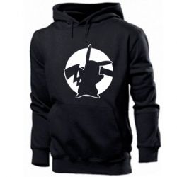 Мужское худи Pikachu silhouette - PrintSalon