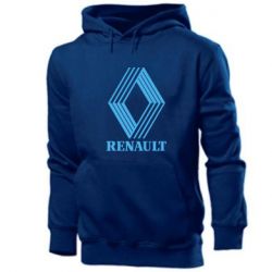 Мужское худи Renault 1972 Logo - PrintSalon