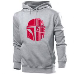 Чоловічі худі This Is The Way - PrintSalon
