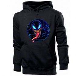Чоловічі худі Venom black and blue style - PrintSalon