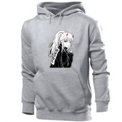 Мужское худи Zero Two Art - PrintSalon