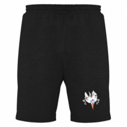 Мужские шорты Ahegao girl eating ice cream - PrintSalon